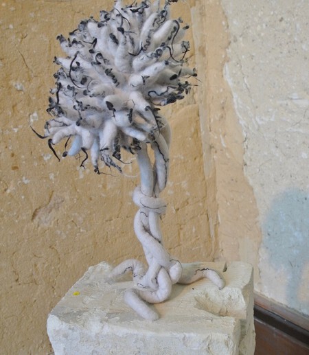 Chim&egrave;re en blanc