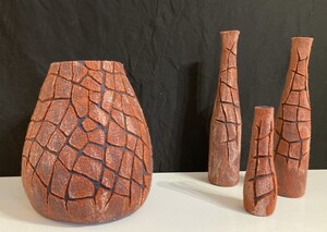 Craquel&eacute;s "brique"